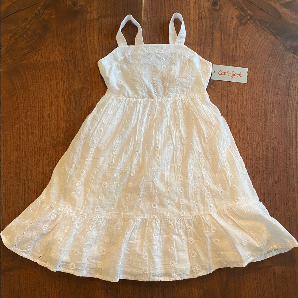Cat and Jack Summer White Dress